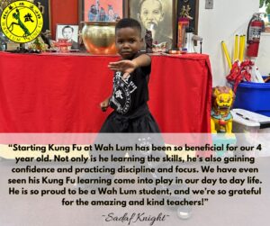 kung fu student testimonial